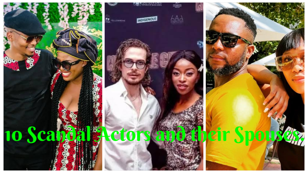 10 Scandal actors and their spouses and kids. Soapie Celebs
